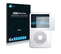 savvies Protection Ecran pour Apple iPod classic video Display (5ème Gen.) 6 Pièces - Film Protection Ultra Clair