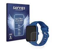 savvies Protection Ecran pour Biggerfive BW01 1.5" (6 Pièces) - Film Protection Ultra Clair