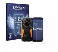 savvies Protection Ecran pour Blackview Fort 1 (Avant+Caméra) 6 Pièces - Film Protection Ultra Clair