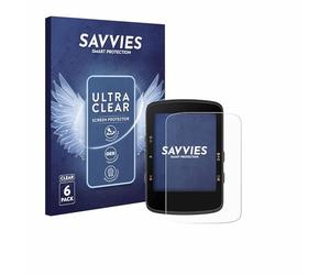 savvies Protection Ecran pour Bryton Rider 460 6 Pièces - Film Protection Ultra Clair
