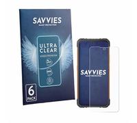 savvies Protection Ecran pour Cubot KingKong Ace 5 6 Pièces - Film Protection Ultra Clair