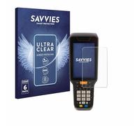 savvies Protection Ecran pour Datalogic Skorpio X5 (6 Pièces) - Film Protection Ultra Clair