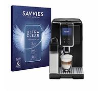 savvies Protection Ecran pour DeLonghi Dinamica Plus ECAM370.70.B (6 Pièces) - Film Protection Ultra Clair