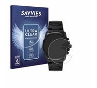 savvies Protection Ecran pour Diesel Master Chief DZ4180 (6 Pièces) - Film Protection Ultra Clair