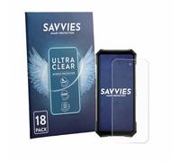 savvies Protection Ecran pour Doogee S300 Plus 18 Pièces - Film Protection Ultra Clair
