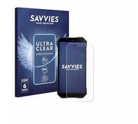 savvies Protection Ecran pour Doogee S61 Pro (6 Pièces) - Film Protection Ultra Clair
