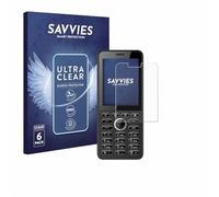 savvies Protection Ecran pour Energizer E288S 6 Pièces - Film Protection Ultra Clair