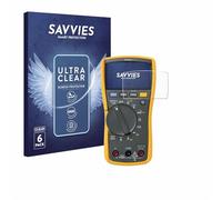 savvies Protection Ecran pour Fluke MultiMeter 117 6 Pièces - Film Protection Ultra Clair