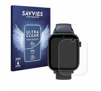 savvies Protection Ecran pour Forever Kids Smartwatch 6 Pièces - Film Protection Ultra Clair