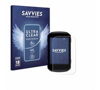 savvies Protection Ecran pour Garmin Edge 550 18 Pièces - Film Protection Ultra Clair