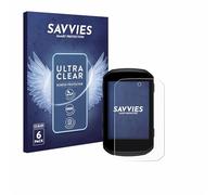 savvies Protection Ecran pour Garmin Edge 550 6 Pièces - Film Protection Ultra Clair