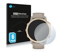 savvies Protection Ecran pour Garmin Fenix 6S Pro Solar (6 Pièces) - Film Protection Ultra Clair