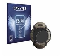 savvies Protection Ecran pour Garmin Instinct 2X Solar Tactical Edition 6 Pièces - Film Protection Ultra Clair