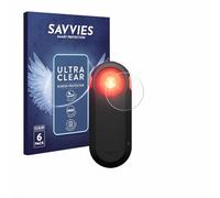 savvies Protection Ecran pour Garmin Varia RTL516 (6 Pièces) - Film Protection Ultra Clair
