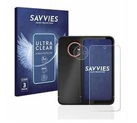 savvies Protection Ecran pour Gigaset GX4 / GX4 Pro (Avant+Caméra) (6 Pièces) - Film Protection Ultra Clair