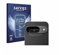savvies Protection Ecran pour Google Pixel 9 (Caméra UNIQUEMENT) (6 Pièces) - Film Protection Ultra Clair