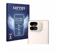 savvies Protection Ecran pour Google Pixel 9 Pro Fold (Caméra UNIQUEMENT) (6 Pièces) - Film Protection Ultra Clair