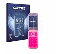 savvies Protection Ecran pour HMD Barbie Phone (6 Pièces) - Film Protection Ultra Clair