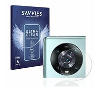 savvies Protection Ecran pour Honor Magic 4 Pro (Caméra UNIQUEMENT) 6 Pièces - Film Protection Ultra Clair