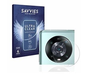 savvies Protection Ecran pour Honor Magic 4 Pro (Caméra UNIQUEMENT) 6 Pièces - Film Protection Ultra Clair