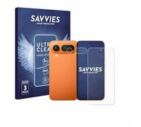 savvies Protection Ecran pour Honor Magic 8 Pro Lite (Avant+Caméra) 6 Pièces - Film Protection Ultra Clair