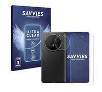 savvies Protection Ecran pour Honor Magic V5 (Avant+Caméra) (6 Pièces) - Film Protection Ultra Clair