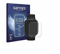 savvies Protection Ecran pour Honor Watch 4 (6 Pièces) - Film Protection Ultra Clair