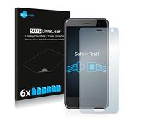 savvies Protection Ecran pour HTC U11 Life (6 Pièces) - Film Protection Ultra Clair