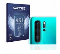 savvies Protection Ecran pour Huawei P30 Pro (Caméra UNIQUEMENT) (6 Pièces) - Film Protection Ultra Clair