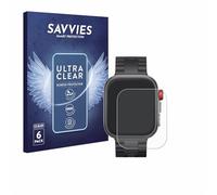 savvies Protection Ecran pour Huawei Watch Fit 4 Pro (6 Pièces) - Film Protection Ultra Clair