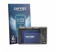 savvies Protection Ecran pour Kodak Pixpro C1 6 Pièces - Film Protection Ultra Clair
