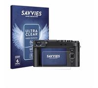 savvies Protection Ecran pour Leica D-Lux 8 6 Pièces - Film Protection Ultra Clair