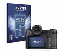 savvies Protection Ecran pour Leica SL3 / SL3-S (Affichage + affichage des épaules) (6 Pièces) - Film Protection Ultra Clair