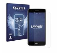 savvies Protection Ecran pour LG K8 2017 (6 Pièces) - Film Protection Ultra Clair