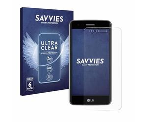 savvies Protection Ecran pour LG K8 2017 6 Pièces - Film Protection Ultra Clair