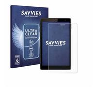 savvies Protection Ecran pour Logicom Tab 80 8" 6 Pièces - Film Protection Ultra Clair