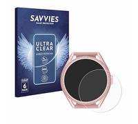 savvies Protection Ecran pour Michael Kors Access MKGO Gen 5E MKT 5116 6 Pièces - Film Protection Ultra Clair