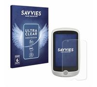 savvies Protection Ecran pour Mio Cyclo 215 HC (6 Pièces) - Film Protection Ultra Clair