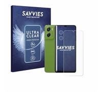 savvies Protection Ecran pour Motorola Moto G06 (Avant+Caméra) (18 Pièces) - Film Protection Ultra Clair