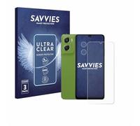 savvies Protection Ecran pour Motorola Moto G06 (Avant+Caméra) (6 Pièces) - Film Protection Ultra Clair