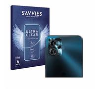 savvies Protection Ecran pour Motorola Moto G13 (Caméra UNIQUEMENT) 6 Pièces - Film Protection Ultra Clair