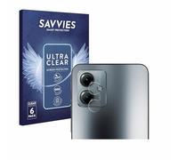savvies Protection Ecran pour Motorola Moto G14 (Caméra UNIQUEMENT) 6 Pièces - Film Protection Ultra Clair