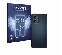 savvies Protection Ecran pour Motorola Moto G84 (Caméra UNIQUEMENT) (6 Pièces) - Film Protection Ultra Clair