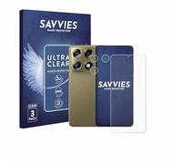 savvies Protection Ecran pour Motorola Signature (Avant+Caméra) 6 Pièces - Film Protection Ultra Clair