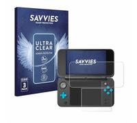 savvies Protection Ecran pour New Nintendo 2DS XL 6 Pièces - Film Protection Ultra Clair