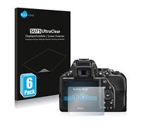 savvies Protection Ecran pour Nikon D3500 / D3300 6 Pièces - Film Protection Ultra Clair