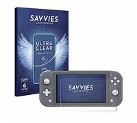 savvies Protection Ecran pour Nintendo Switch Lite 6 Pièces - Film Protection Ultra Clair