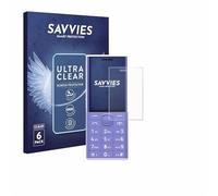 savvies Protection Ecran pour Nokia 150 Music 6 Pièces - Film Protection Ultra Clair