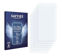 savvies Protection Ecran pour Nokia Lumia 530 6 Pièces - Film Protection Ultra Clair