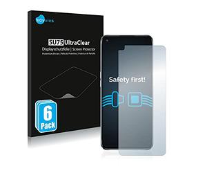 savvies Protection Ecran pour Oppo A54 5G 6 Pièces - Film Protection Ultra Clair